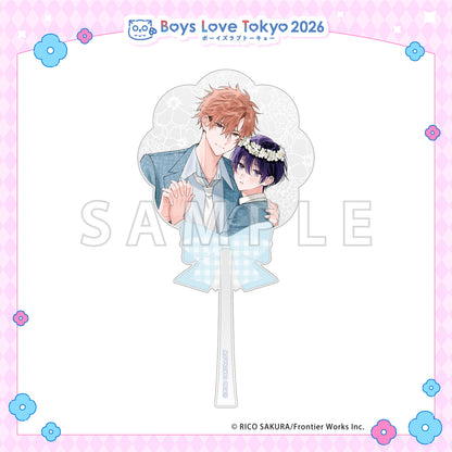 Melting Strawberry Kiss - Boys Love Tokyo 2026 Acrylic Wand [Pre-Order Late June 2026]