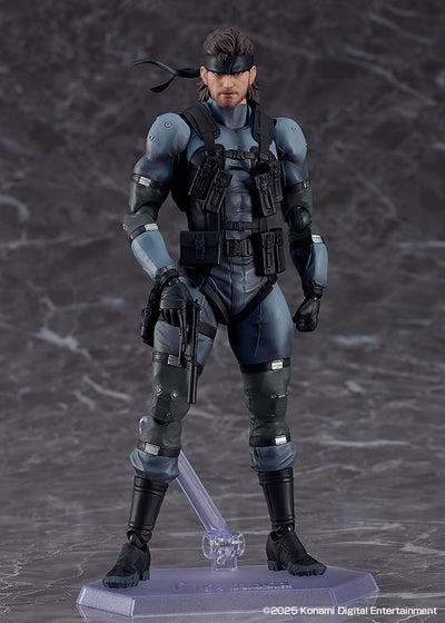 Metal Gear Solid 2 Sons of Liberty Figma Figure - Solid Snake MGS2 ver. Update Edition