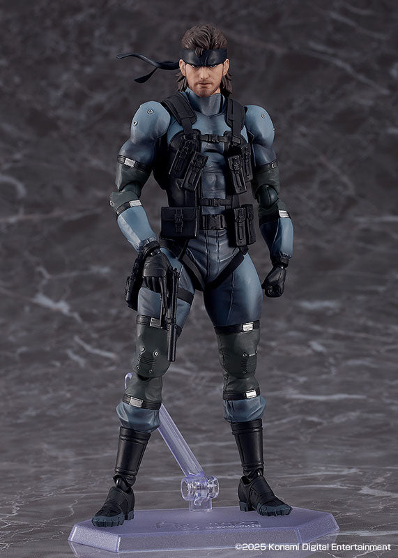 Metal Gear Solid 2 Sons of Liberty Figma Figure - Solid Snake MGS2 ver. Update Edition