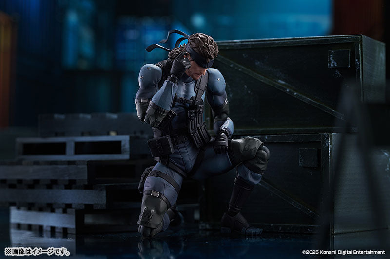 Metal Gear Solid 2 Sons of Liberty Figma Figure - Solid Snake MGS2