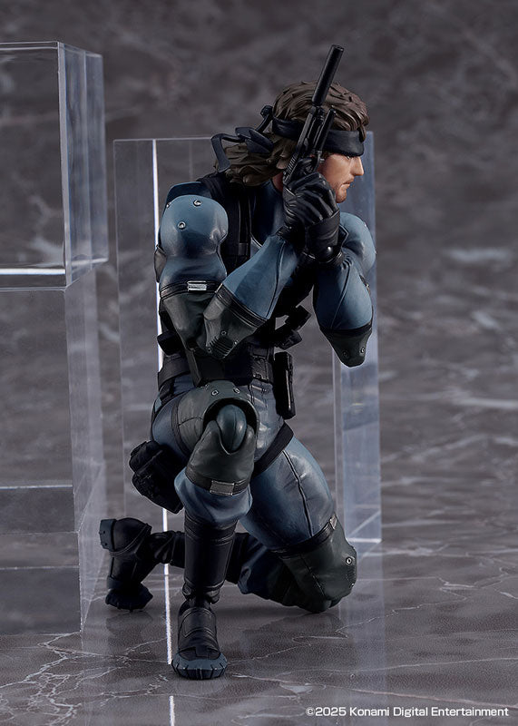 Metal Gear Solid 2 Sons of Liberty Figma Figure - Solid Snake MGS2
