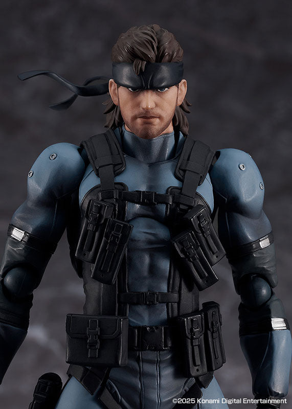 Metal Gear Solid 2 Sons of Liberty Figma Figure - Solid Snake MGS2