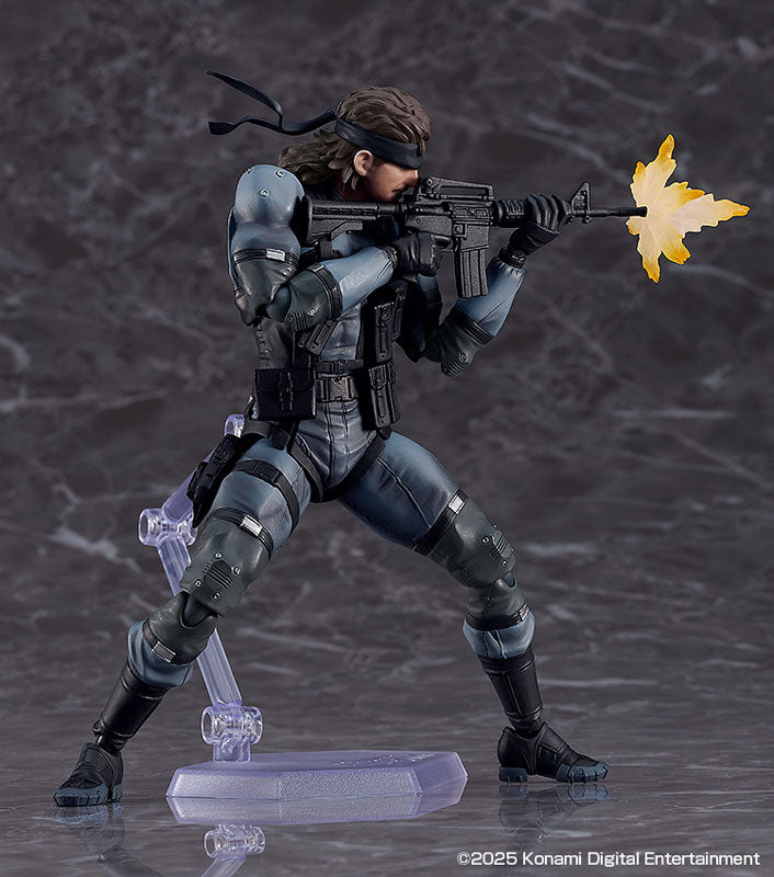 Metal Gear Solid 2 Sons of Liberty Figma Figure - Solid Snake MGS2