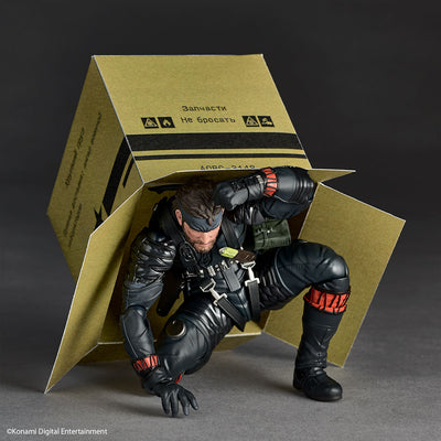 Metal Gear Solid Δ : Snake Eater Revoltech Amazing Yamaguchi Figure - Naked Snake Sneaking Suit Ver. [Pre-Order Feb 2027]