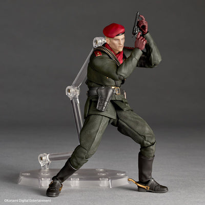 Metal Gear Solid Δ : Snake Eater Revoltech Amazing Yamaguchi Figure - Revolver Ocelot [Pre-Order Apr 2027]