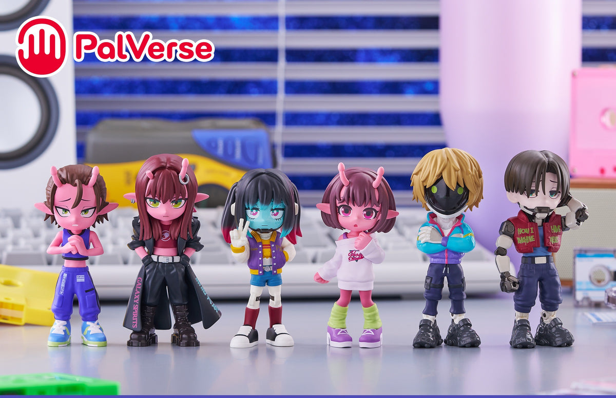Milky Subway The Galactic Palverse Figure - Complete Set of 6 Types [Pre-Order Feb 2027]