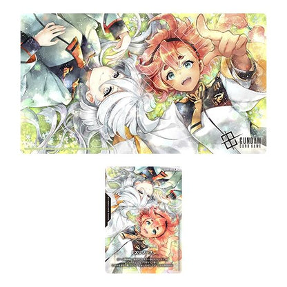 Mobile Suit Gundam Gundam Card Game - BCGF 25-26 Official Playmat & Card Set Sletta & Miorine [EVX02]