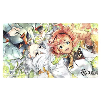Mobile Suit Gundam Gundam Card Game - BCGF 25-26 Official Playmat & Card Set Sletta & Miorine [EVX02]