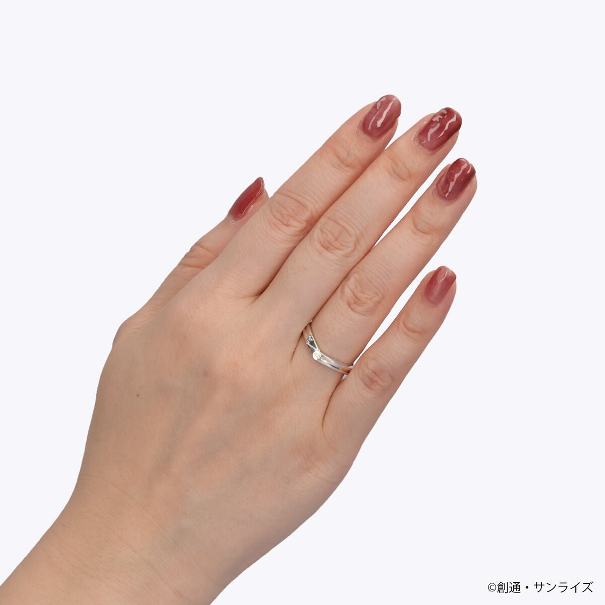 Mobile Suit Gundam STRICT-G x THE KISS - Hathaway Noah Silver Ring [Pre-Order Aug 2026]
