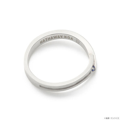 Mobile Suit Gundam STRICT-G x THE KISS - Hathaway Noah Silver Ring [Pre-Order Aug 2026]