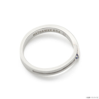 Mobile Suit Gundam STRICT-G x THE KISS - Hathaway Noah Silver Ring [Pre-Order Aug 2026]