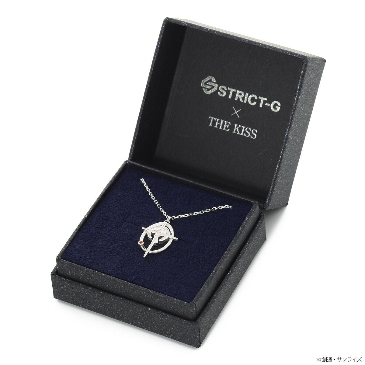 Mobile Suit Gundam STRICT-G x THE KISS - Silver Necklace [Pre-Order Aug 2026]