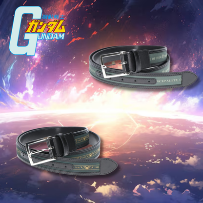 Mobile Suit Gundam - Fabric and Leather Belt (2 Types) [Pre-order Apr 2026]