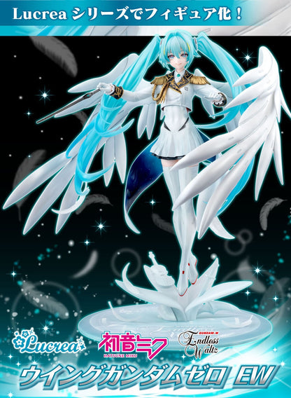 Mobile Suit Gundam 45th Anniversary x Hatsune Miku Lucrea - Hatsune Miku x Wing Gundam Zero EW