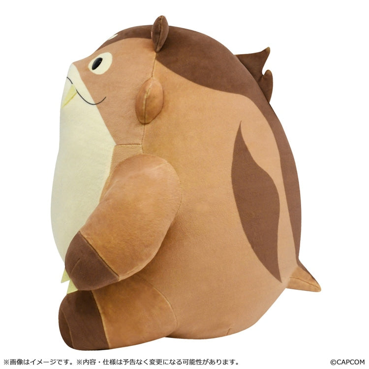 Monster Hunter Wilds Mochi Hug Plushie - Large Barrel Bomb (Moriba) [Pre-Order Dec 2026]