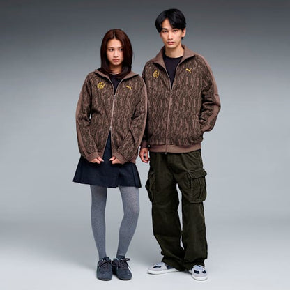Monster Hunter Wilds x Puma - Unisex Arkveld T7 Track Jacket Flat Bronze