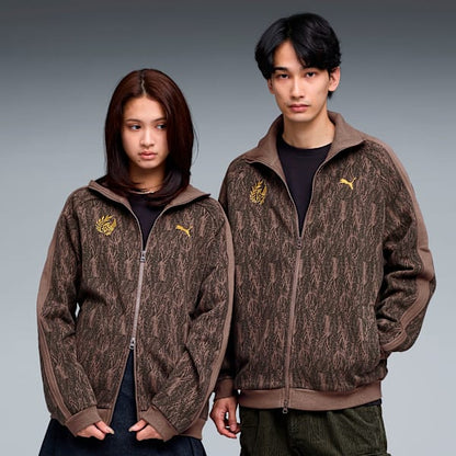 Monster Hunter Wilds x Puma - Unisex Arkveld T7 Track Jacket Flat Bronze