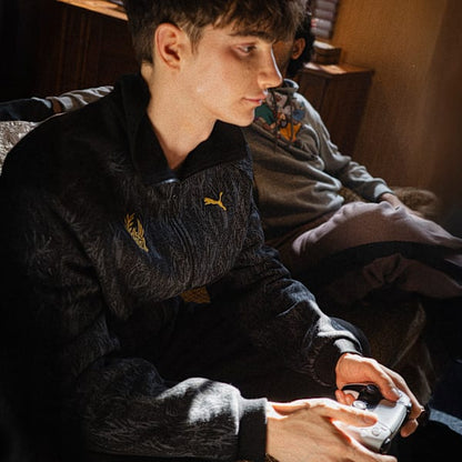 Monster Hunter Wilds x Puma - Unisex Arkveld T7 Track Jacket Puma Black