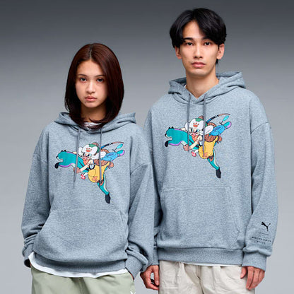 Monster Hunter Wilds x Puma - Unisex Felyne Grey Hoodie
