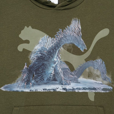 Monster Hunter Wilds x Puma - Unisex Jin Dahaad Khaki Hoodie