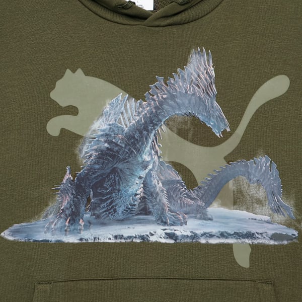 Monster Hunter Wilds x Puma - Unisex Jin Dahaad Khaki Hoodie