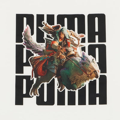 Monster Hunter Wilds x Puma - Unisex Seikret and Hunter Short Sleeve T-Shirt