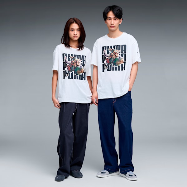 Monster Hunter Wilds x Puma - Unisex Seikret and Hunter Short Sleeve T-Shirt