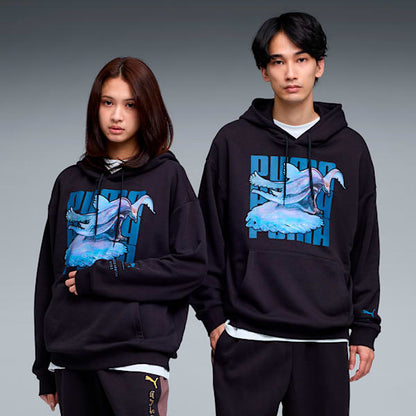 Monster Hunter Wilds x Puma - Unisex Uth Duna Black Hoodie