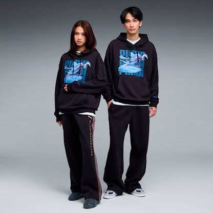 Monster Hunter Wilds x Puma - Unisex Uth Duna Black Hoodie