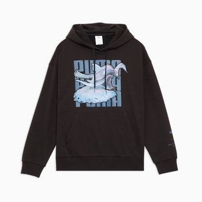Monster Hunter Wilds x Puma - Unisex Uth Duna Black Hoodie