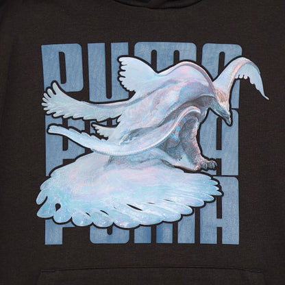 Monster Hunter Wilds x Puma - Unisex Uth Duna Black Hoodie