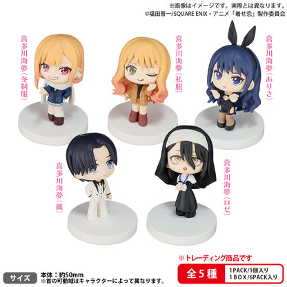 My Dress-Up Darling Season 2 Bushiroad the Box - Miagetestar Mascot Complete Set of 5 Types [Pre-Order Nov 2026]