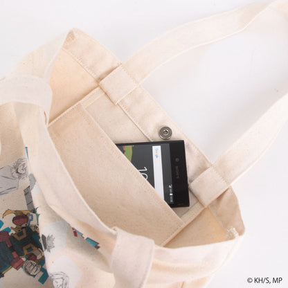 My Hero Academia - Izuku Midoriya Crack Print Canvas Tote Bag