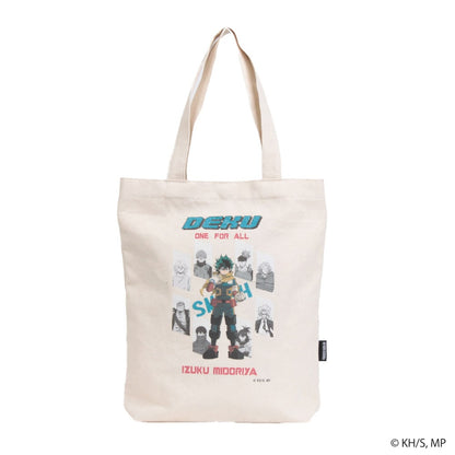 My Hero Academia - Izuku Midoriya Crack Print Canvas Tote Bag