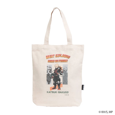 My Hero Academia - Katsuki Bakugo Crack Print Canvas Tote Bag