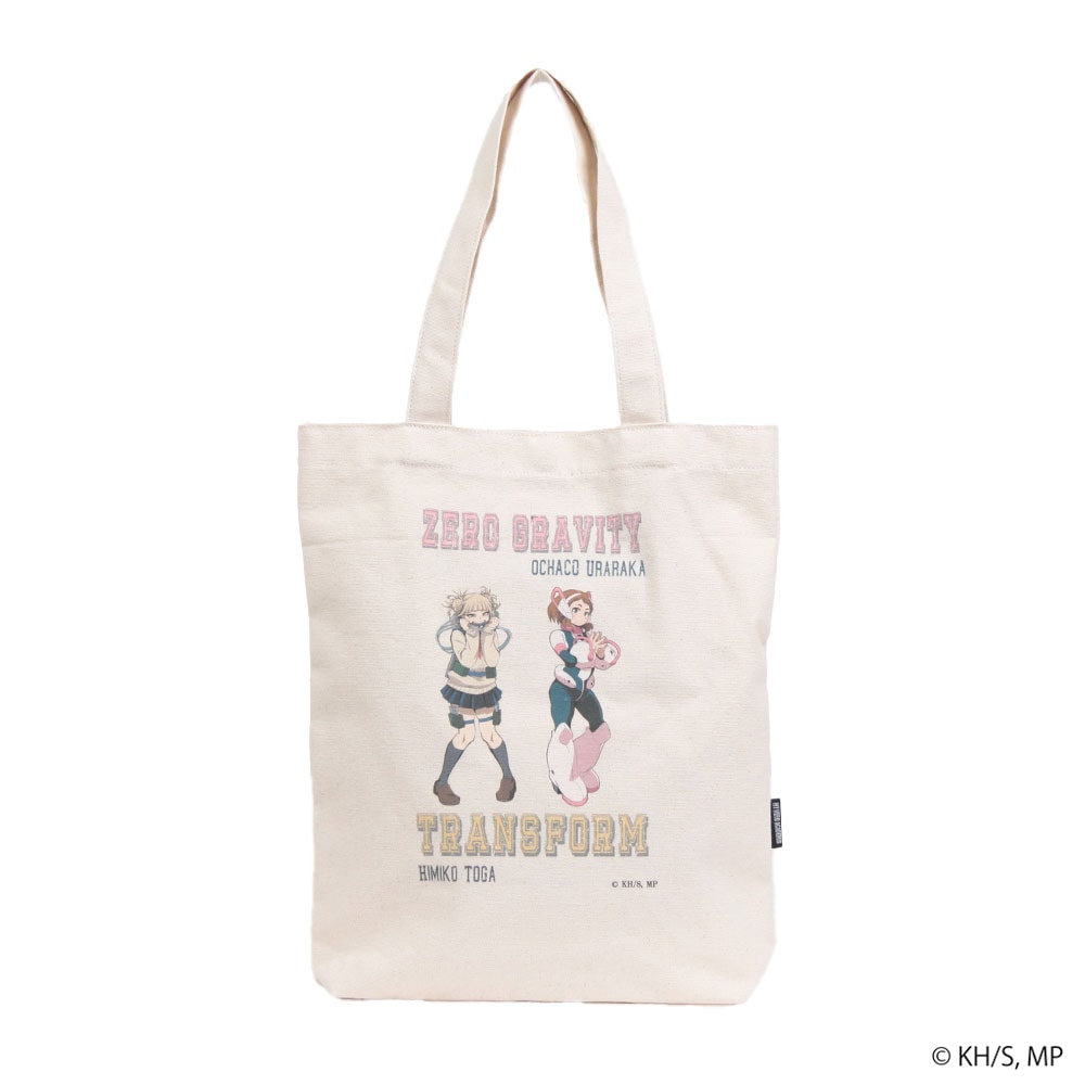 My Hero Academia - Ochaco Uraraka x Himiko Toga Crack Print Canvas Tote Bag