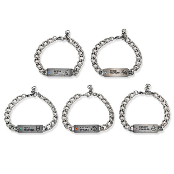 My Hero Academia - Plate Bracelet (5 Types) [Release Aug 2026]