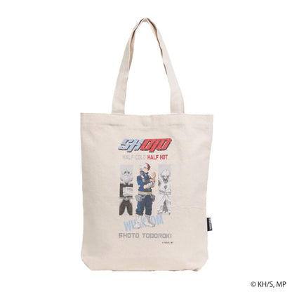 My Hero Academia - Shoto Todoroki Crack Print Canvas Tote Bag