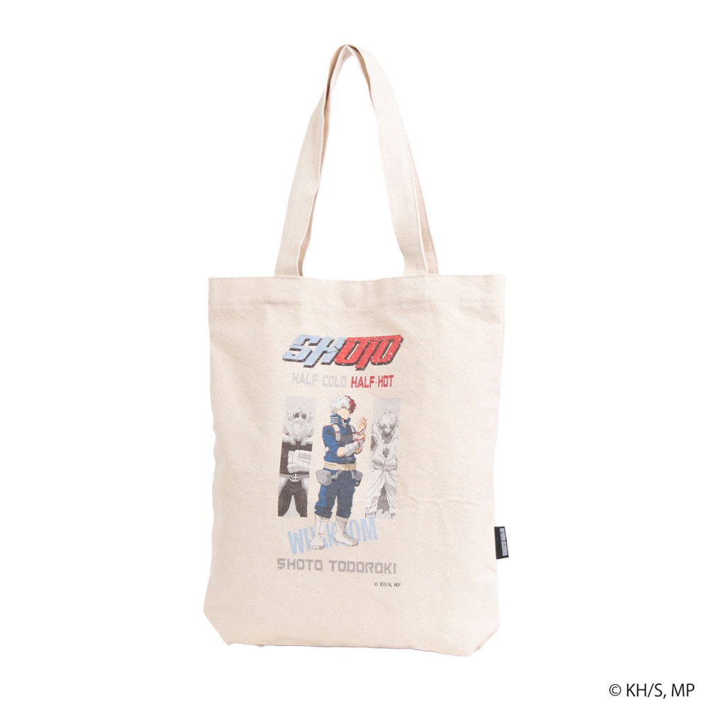 My Hero Academia - Shoto Todoroki Crack Print Canvas Tote Bag