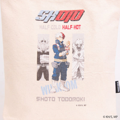 My Hero Academia - Shoto Todoroki Crack Print Canvas Tote Bag