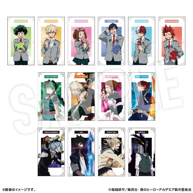 My Hero Academia 10th Anniversary Revival - Trading Clear Art Card Vol. 1 Complete Set of 45 Types [Pre-Order Sep 2026]