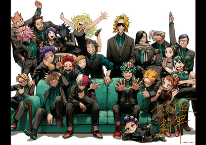 My Hero Academia - 10th Anniversary Signature Rich B2 Poster