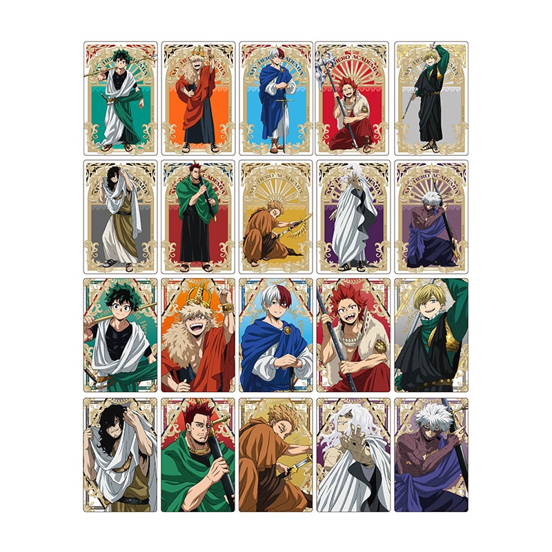 My Hero Academia 10th Anniversary The Ten Great Heroes Assemble - Clear Photo Cards Box of 10 Types RANDOM [Pre-Order Nov 2026]
