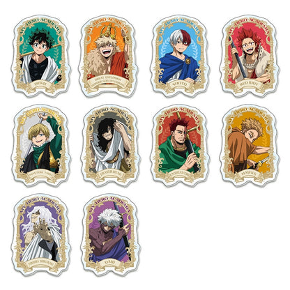 My Hero Academia 10th Anniversary The Ten Great Heroes Assemble - Trading Framed Magnet Reunion Ver. Complete Set of 10 Types [Pre-Order Nov 2026]