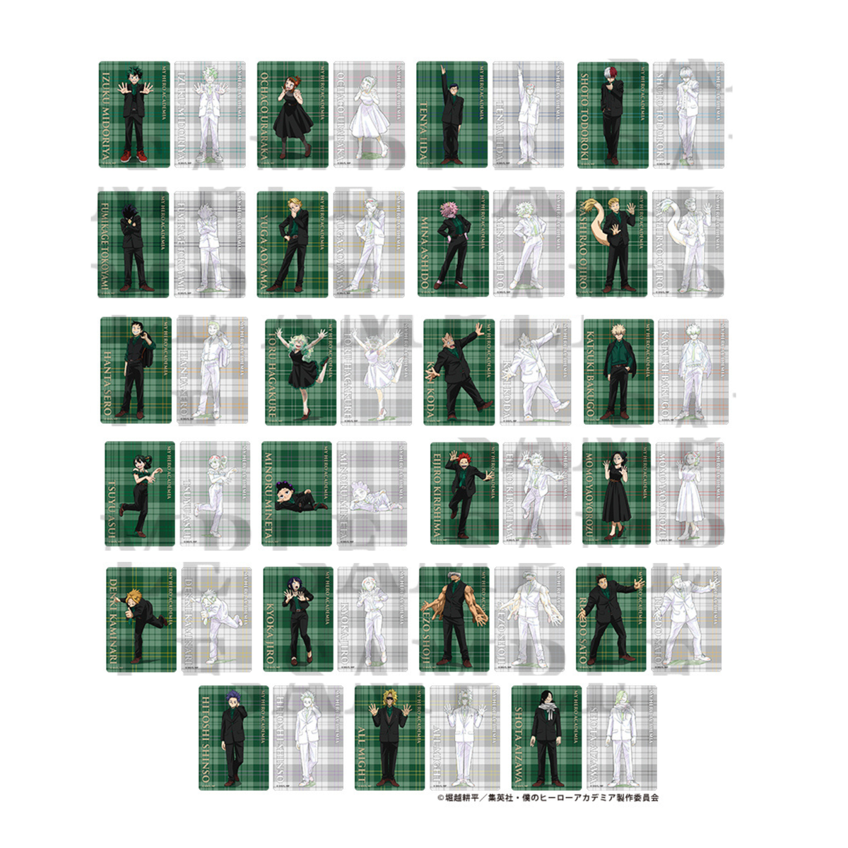 [Special Bundle] My Hero Academia 10th Anniversary x Bones Store - Trading Visual Plate Collection A & B Box Of 23 Pcs RANDOM [Pre-Order Late Dec 2026]