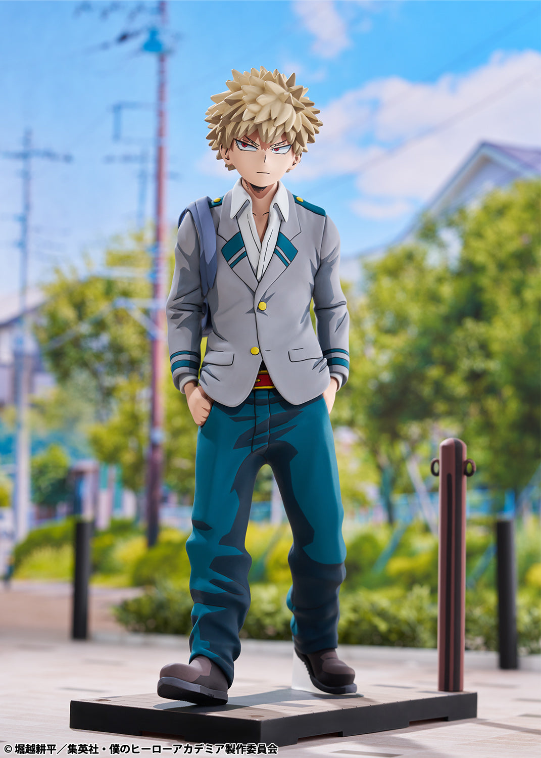 My Hero Academia 1/8 Scale Figure - Bakugo Katsuki U.A. High School Uniform 2D Ver. [Pre-Order Aug 2026]