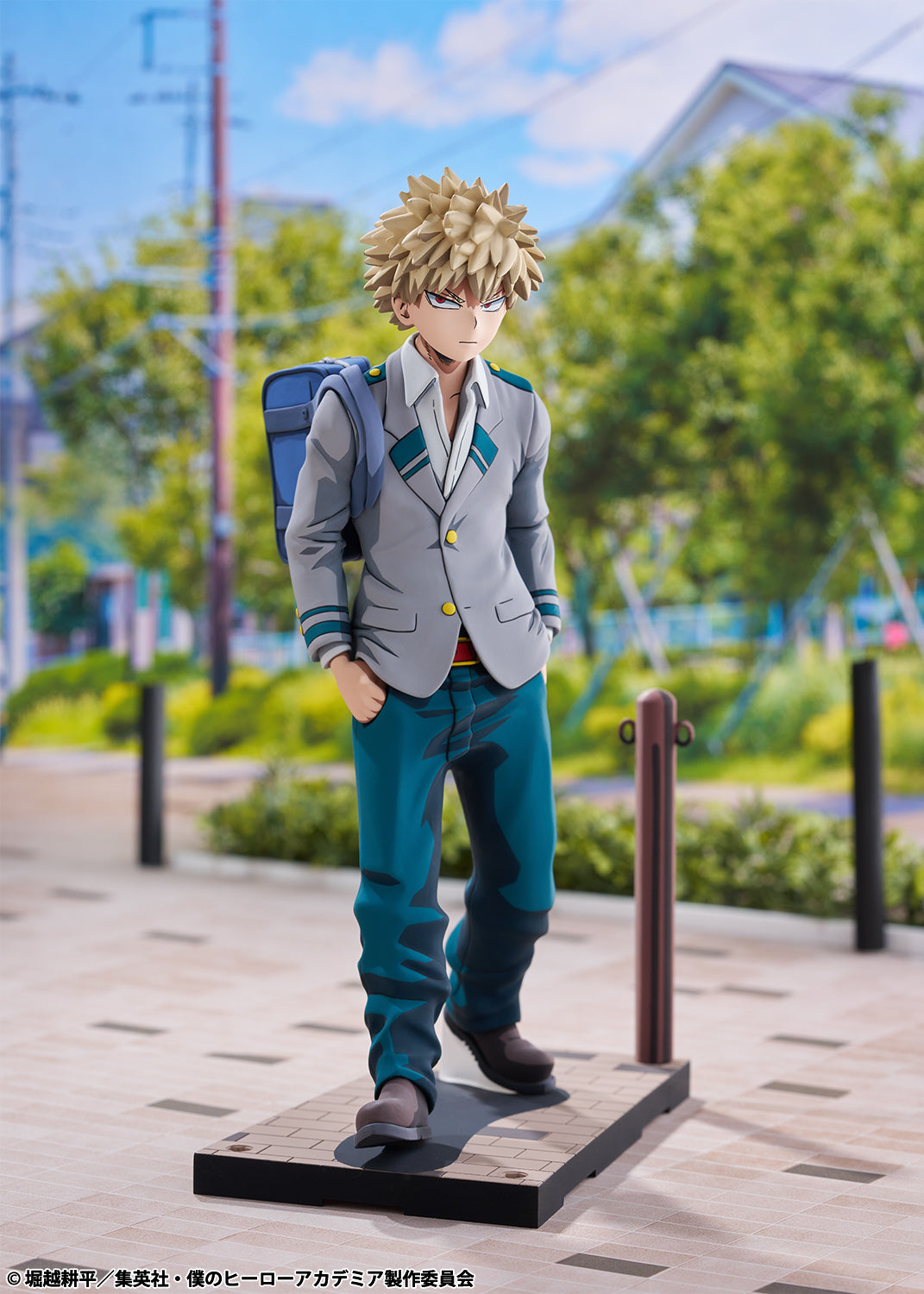 My Hero Academia 1/8 Scale Figure - Bakugo Katsuki U.A. High School Uniform 2D Ver. [Pre-Order Aug 2026]