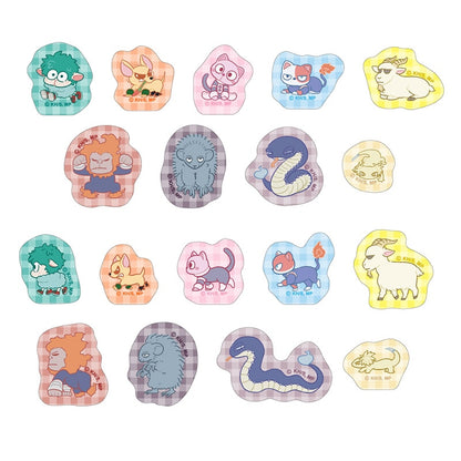 My Hero Academia Animal Series - Box Roll Stickers Complete Set of 18 Types [Pre-Order Nov 2026]