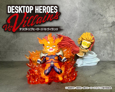 My Hero Academia DesQ - Desktop Heroes vs Villains Re-Ment Figure Complete Set of 6 Types