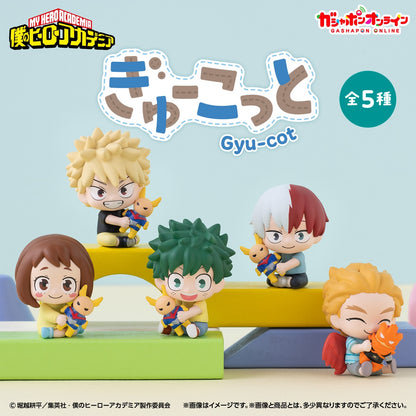 My Hero Academia Gyukotto Gachapon - Hugging Ver. Complete Set of 5 Types [Pre-Order Dec 2026]